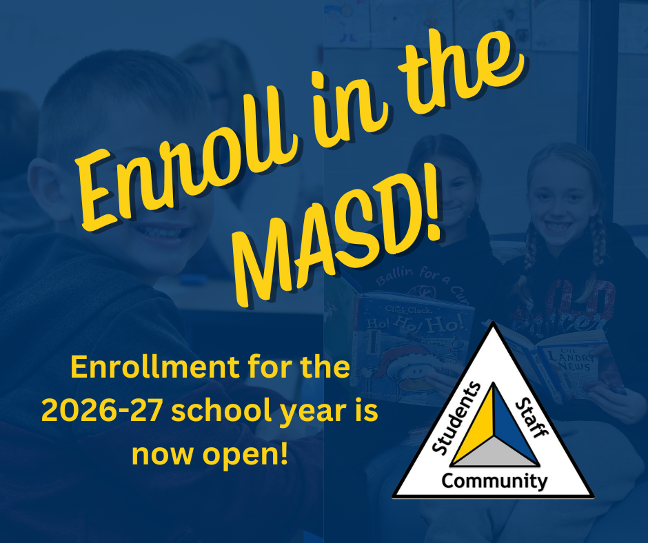 Enroll in the MASD!